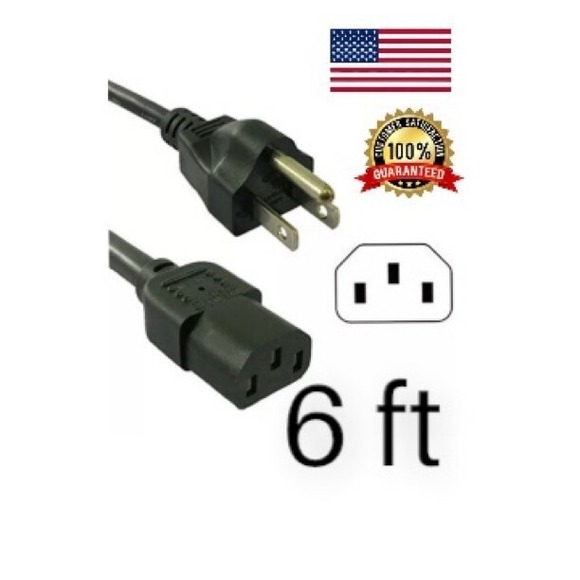 YNS Generic Other - Power Cord for Vizio TV Model VL420M 6 ft 3-Prong